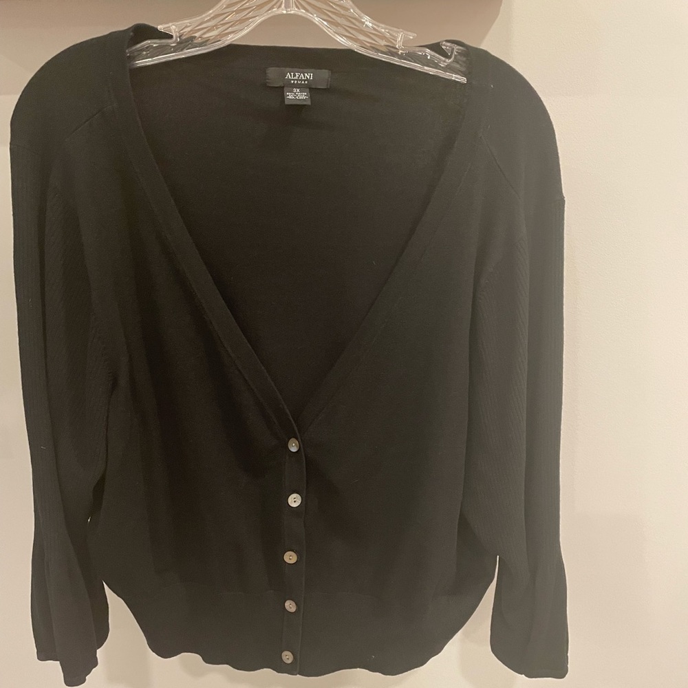 Alfani Black Shrug